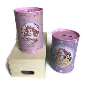 Disney Princess Mini Piggy Bank Set